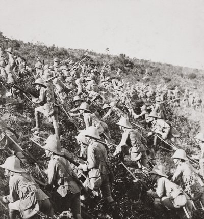 La véritable ruée de bulldog de nos troupes aux Dardanelles - English Photographer